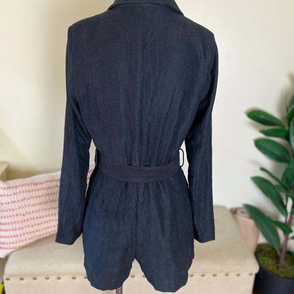 Women’s tuxedo romper - Picture 2 of 6